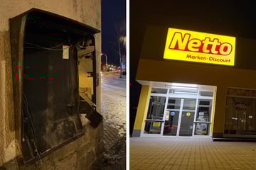 Wilde Silvesternacht in Bautzen: Netto ausgeraubt und Automat aufgesprengt