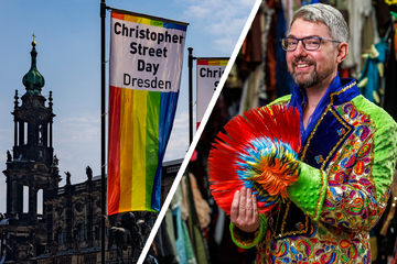 Dresden: Großer Tag für den Mann der Masken: Kostümverleiher Andreas Miersch macht CSD-Laster bunt