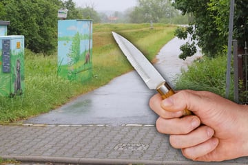 Dresden: Schock beim Gassigehen: 24-Jähriger von Messer-Mann auf Elbwiesen bedroht