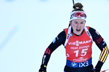 Nur Platz 13 in der Verfolgung: Darum jubelt dieses deutsche Biathlon-Ass trotzdem