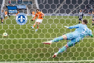 Kownacki sieht Rot: Hertha verspielt 2:0 und den Aufstieg?