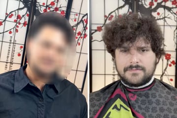 Mann mit Chaos-Frisur steht kurz vor Hochzeit: Nach Friseurbesuch ist er nicht wiederzuerkennen