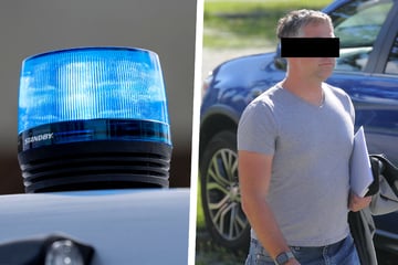 Dresden: Mit Blaulicht im Verkehr: 1000 Euro Strafe für den falschen Polizisten