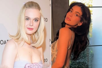 Elle Fanning spills the tea on hanging with Kylie Jenner at Golden Globes