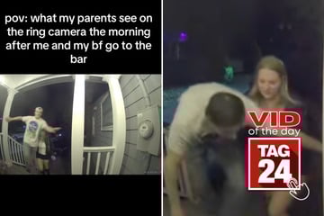 Viral Video of the Day for May 16, 2025: Couple's bar night leads to hilarious Ring camera clip