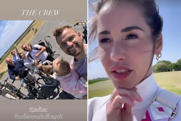 Sarah Engels auf Fahrradtour in Holland: Dann macht Töchterchen Solea den Abflug