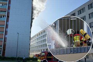 Dresden: Wohnungsbrand: Großeinsatz in der Dresdner Altstadt