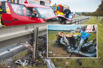 Frontalcrash in Thüringen: Skoda-Fahrer stirbt an Unfallstelle