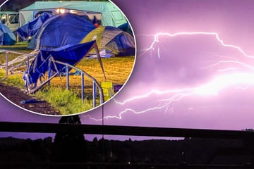 Blitz schlägt auf Zeltplatz im Südwesten ein: Neun Menschen nach Sportfest verletzt, darunter ein Kind