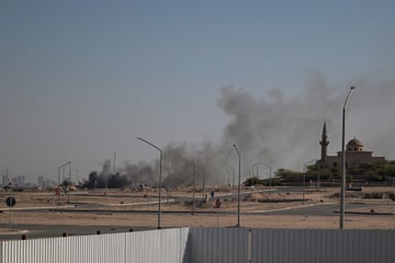 US embassy in Kuwait says "do not come" as smoke seen rising from compound amid Iranian strikes