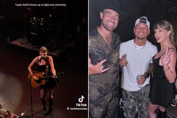 Taylor Swift thrills with surprise performance at Travis Kelce's NFL event!