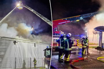 Stuttgart: Großbrand in Disco: 750 Personen müssen vor Flammen fliehen
