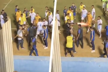 Horror-Tat nach Abpfiff! Polizei eröffnet Feuer auf Fußballer