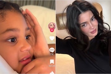 Kylie Jenner shares Stormi's reaction to iconic "To Our Daughter" video!