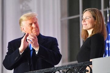 Amy Coney Barrett hits back at accusations of right-wing Supreme Court agenda