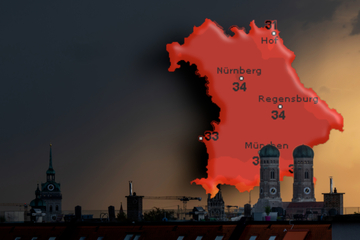 Wetter in Bayern: Erst Bruthitze, dann heftige Gewitter