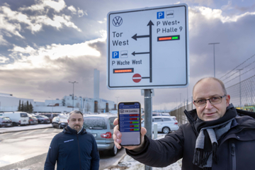 Clevere Erfindung für VW-Werker: Parkplatz-Suche ist Schnee von gestern