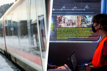Hightech-Forschung mitten im Erzgebirge: Waggon-Fenster werden zu transparenten Displays