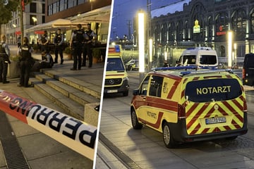 Dresden: Massenprügelei mit Stühlen: Polizeieinsatz am Dresdner Hauptbahnhof