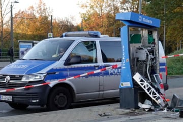 Chemnitz: Fahrkartenautomat in Chemnitz gesprengt, Polizei sucht Zeugen