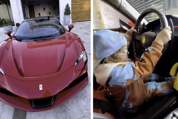 Verrücktes Video aufgetaucht: Kann Dreijähriger schon Ferrari fahren?