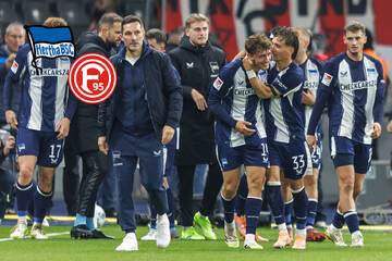 Hertha BSC mit Lucky Punch gegen Düsseldorf: Krattenmacher sorgt für Ekstase