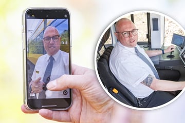 Dresdens bekanntester Bahnfahrer: "Tramfluencer" Maik Zeuge ist ein Star im Internet!
