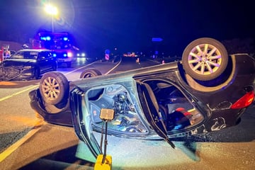 Crash auf Bundesstraße: Sieben Verletzte, darunter zwei Kinder