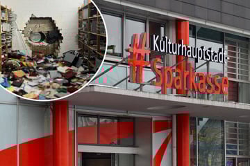 Chemnitz: Spektakulärer Sparkassen-Raub: Kann es auch Chemnitz treffen?