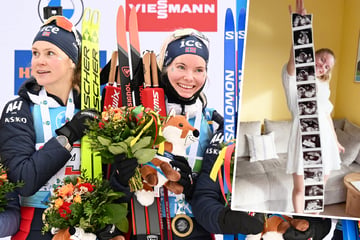 Erst Traumhochzeit, jetzt Baby-News! Biathlon-Star schwebt auf Wolke sieben