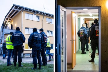 Drogenrazzia in Asylunterkünften: Rund 150 Beamte im Einsatz