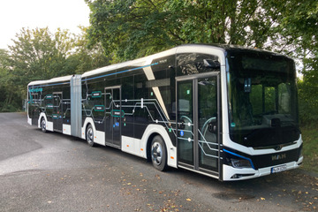 Chemnitz: CVAG testet weiteren Elektro-Bus