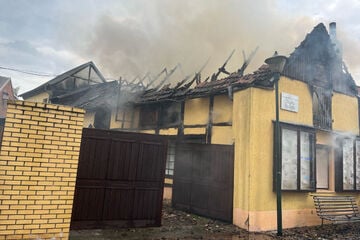 Großbrand in Nordgermersleben: Tischlerei schwer beschädigt