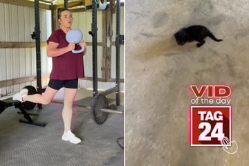 Viral Video of the Day for May 22, 2025: Mom's workout interrupted by heartbreaking discovery!