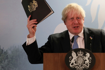 Boris Johnson vor seinem Abschied: "Müssen uns jetzt zusammenraufen"