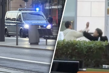 Dresden: Nach Zeugen-Alarmierung: Polizei rast zum Postplatz