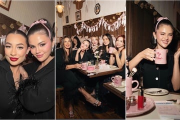 Selena Gomez hosts dreamy Rare Beauty Galentine's Day party!