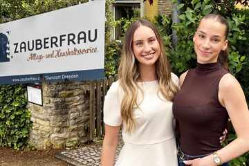 Dresden: Projekt "Zauberfrau": Wie Talia und Lisa Senioren in Dresden helfen