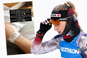 Von der WM ins Krankenhaus! Sorgen um Biathlon-Star