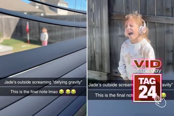 Viral Video of the Day for May 2, 2025: Mom catches daughter's epic "Defying Gravity" performance in backyard