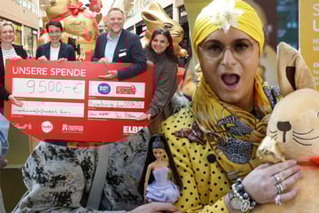 Hamburg: Charity-Aktion in Einkaufszentren voller Erfolg: Osterhase bringt Kindern 33.000 Euro