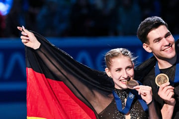 Deutscher Coup bei der WM: Neues Eiskunstlauf-Traumpaar auf dem Podium