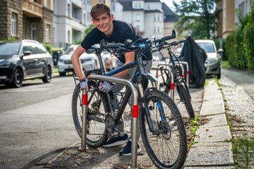 Chemnitz: Kaßberg bekommt neue Fahrradbügel