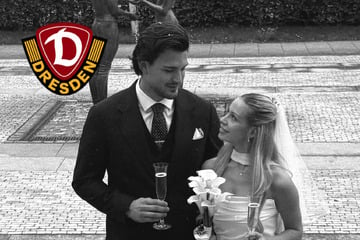 Dynamo-Keeper Tim Schreiber heiratet seine Lilly in Radebeul