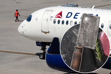 Kurz vor Abflug wird Waffe gefunden: Mann hat Fleischerbeil im Handgepäck