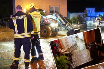 Nach Starkregen: Schlammlawine verwüstet sächsisches Dorf