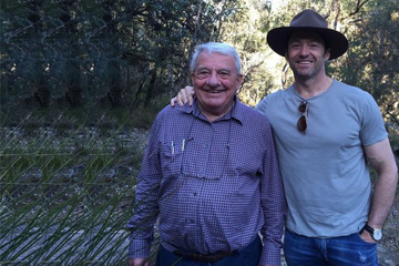 Hugh Jackman mourns the loss of his father on a special day