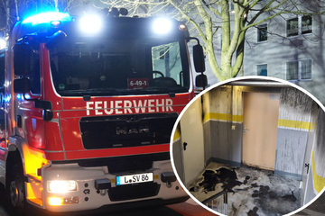 Leipzig: Vierter Brand in drei Tagen: Treiben Feuerteufel ihr Unwesen in dieser Leipziger Straße?