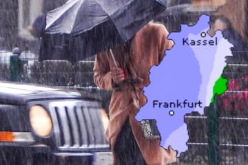 Regen-Wetter in Frankfurt und Hessen: Auch Frost und glatte Straßen kehren zurück