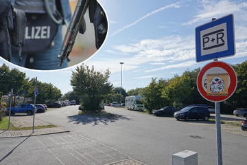 Dresden: SEK stürmt Parkplatz in Kaditz: Eine Person festgenommen